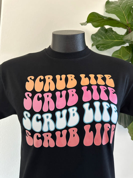 Adobo Scrub Life Tees